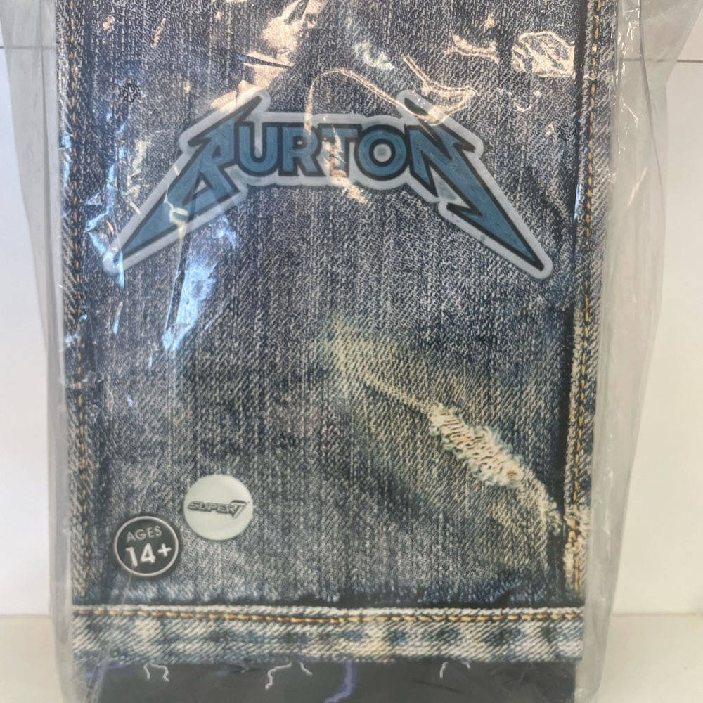 Super7 ULTIMATES! Cliff Burton Figure,  Metallica NIB 0182